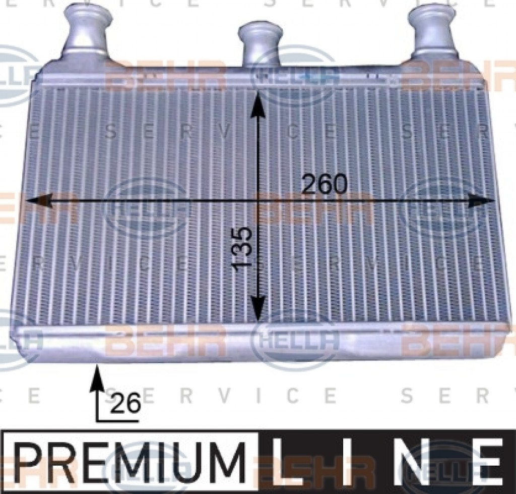 Heater Matrix E60 E61 E63 E64